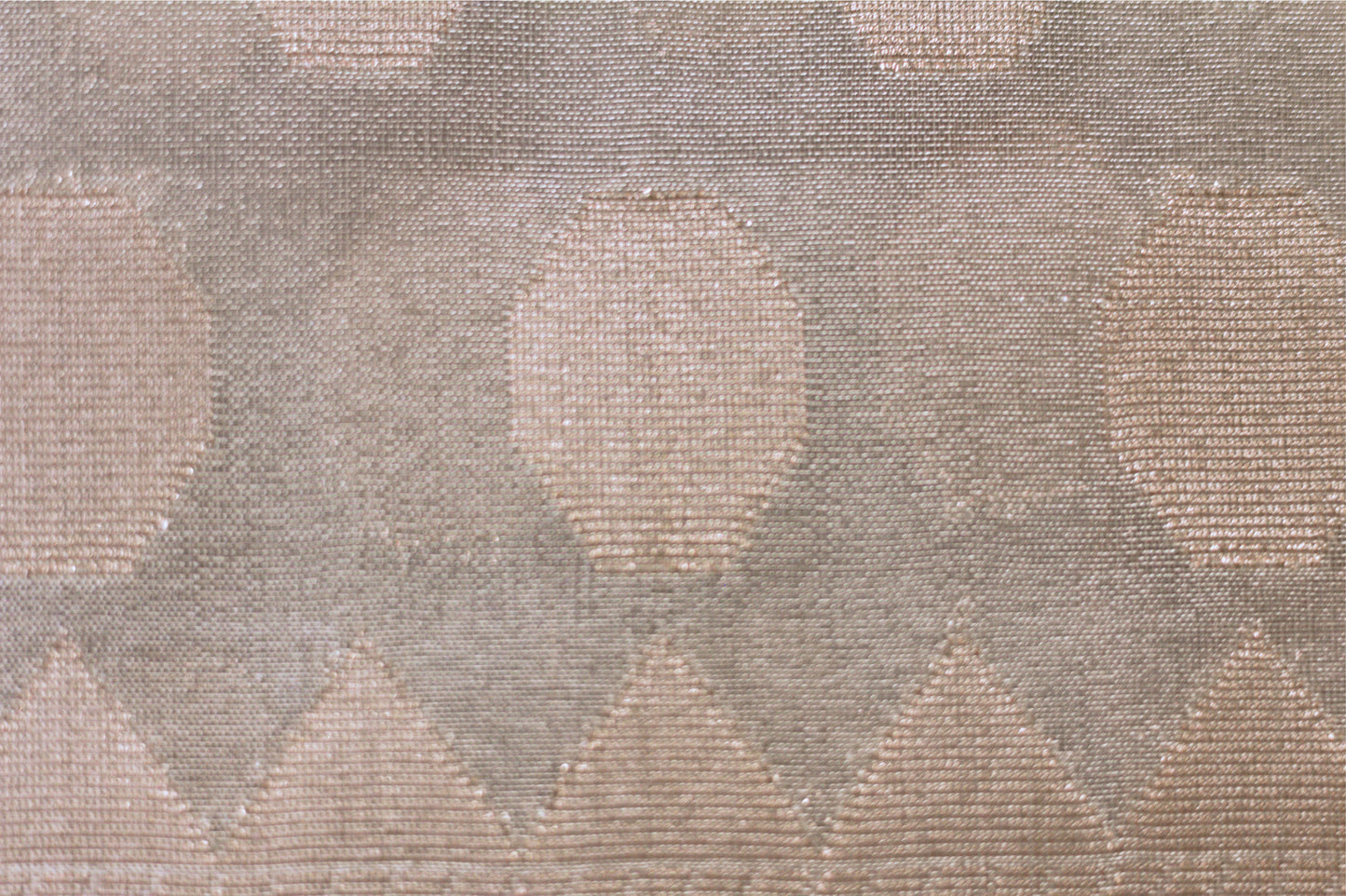 Silvery-Grey Tissue Handloom Kadhwa Banarasi Saree With Ginni Booti