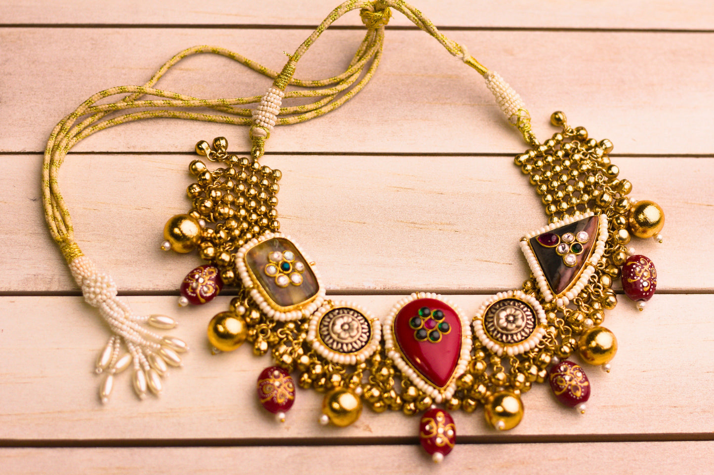 Mixed Media Necklace.