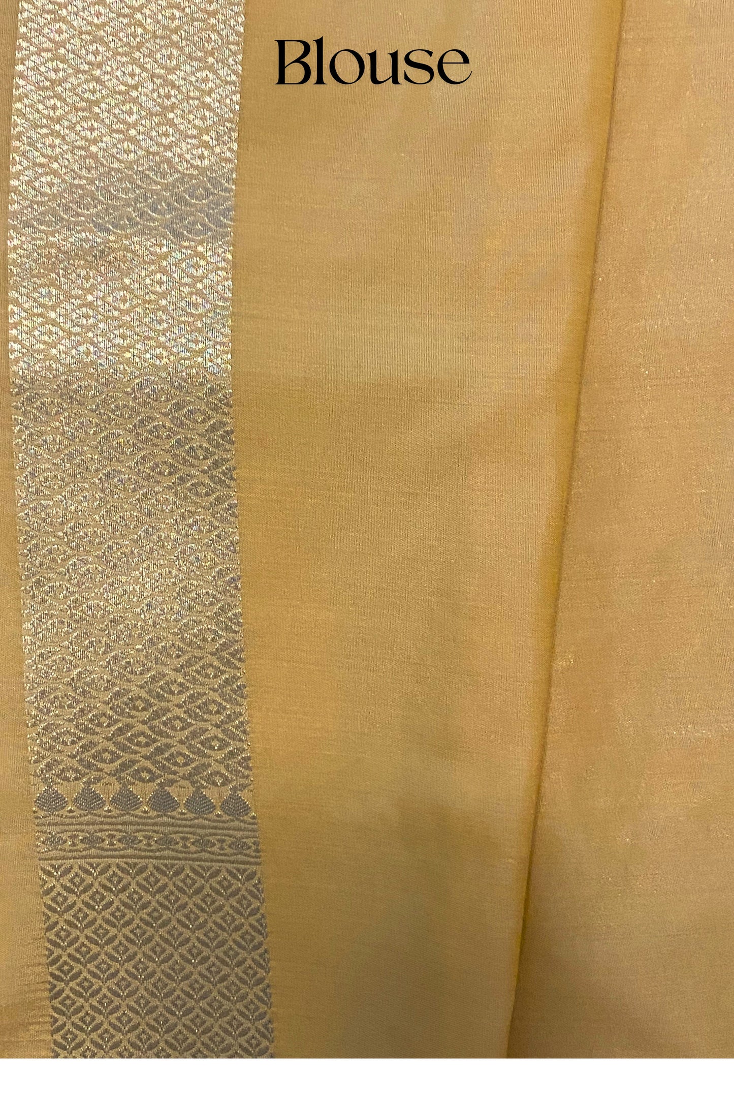 Buttery Lemon Pure Katan Silk Saree with Jangla Pattern And Kadhiyal border.