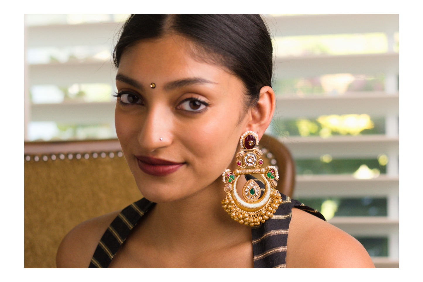 Little Birdie Ghungroo Chandbalis