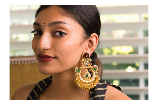 Little Birdie Ghungroo Chandbalis