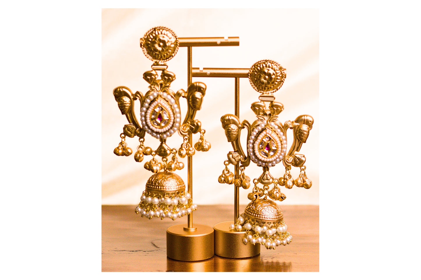 Parrot Jhumkas