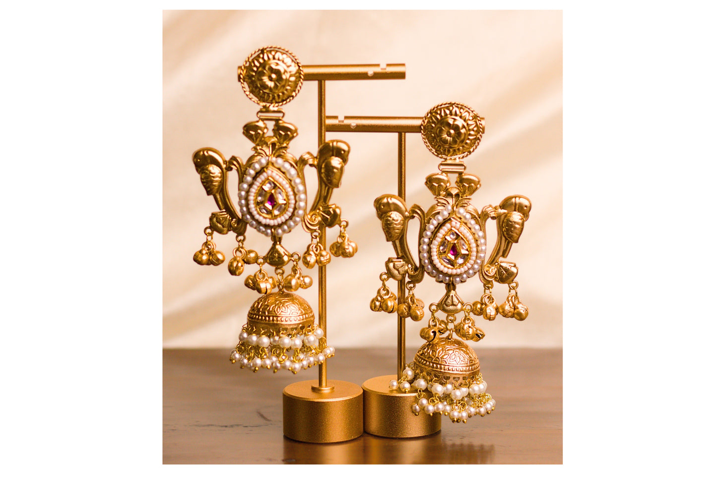 Parrot Jhumkas